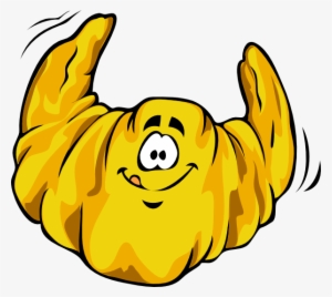 How To Set Use Cartoon Croissant Clipart