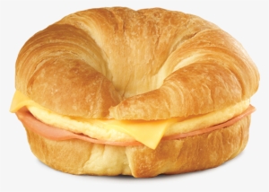 Ham, Egg, And Cheese Croissant - Yummy Sausage Egg And Cheese Biscuit