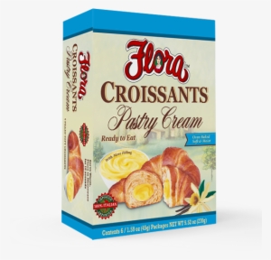 Pastry Cream Croissants - Flora Foods