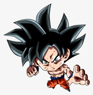 Goku Chibi Png - Goku Ultra Instinto Chibi