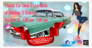 Building 43 Winery Private Events Classic Car Show - Car