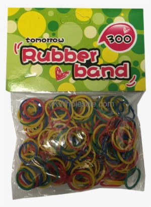 Rubber Bands Assorted Colors Wholesale - Jelly Bean