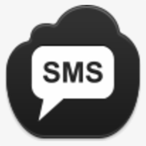 Text Message Icon Black - Facebook