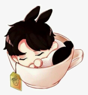 Png Cute Chibi Bunny Jungkookie Jungkookbts Bts Bangtan - Jungkook Chibi