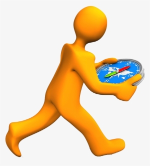 Royalty Free Stock Photos Walking Png - Brujula Dibujo Animado