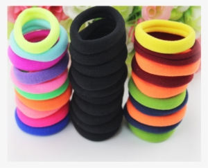 Candy Fluorescence Colored Hair Holders High Quality - Rubber Band