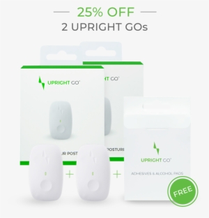 2 Upright Gos - Adhesive