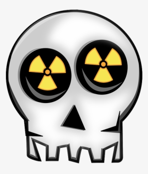 Skull, Atom, Energy, Nuclear, Power, Radioactive - Nuclear Power Logo