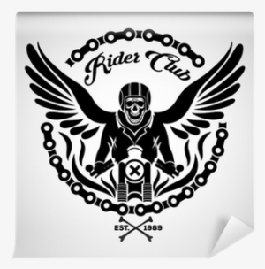 Vector Biker Logo Free