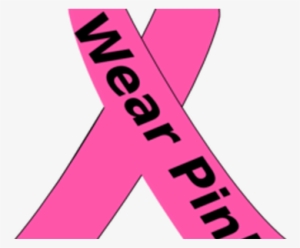 Cancer Clipart Cancer Awareness - Wear Pink Breast Cancer