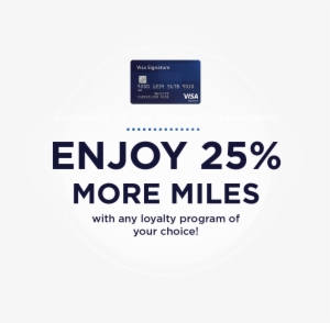 Enjoy 25% More Miles/points When You Pay With Your - Thanks For Buying