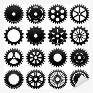 Wood Flourishes 3/pkg-cogs