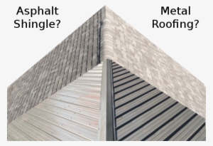 Choosing Between Asphalt Shingle Metal Roofing - Metal Roofing Asphalt