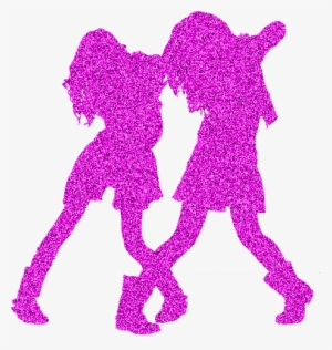Silueta Png De Bella Y Zendaya - Illustration