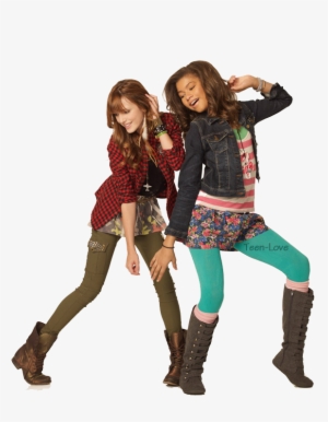 Zendaya Y Bella Png [1] - Shake It Up Photoshoot