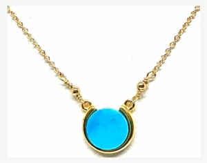 Stone Circle Necklace - Pendant