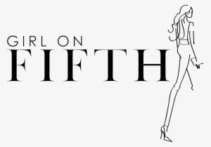 Girl On Fifth - Calligraphy