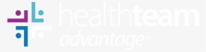 Healthteam Advantage Logo White - Calligraphy