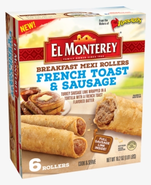 Click To Zoom - El Monterey Breakfast Mexi Rollers, Egg, Sausage