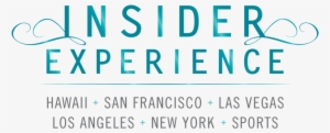 Insider Experience Logo - New York City