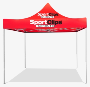Pop Up Tent Sportclips Red Nowalls - Sport Clips