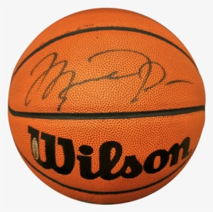 Michael Jordan Autographed Wilson Jet Nba Basketball - Wilson Basketball