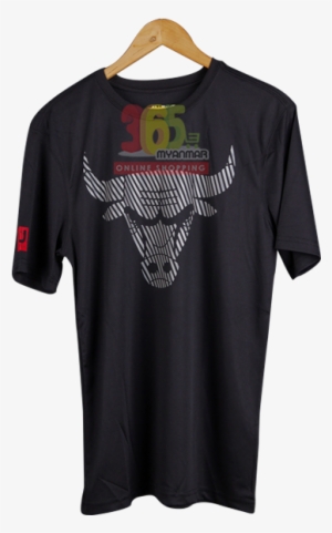 Nba Men's Chicago Bulls Black Hardwood T-shirt - Nba
