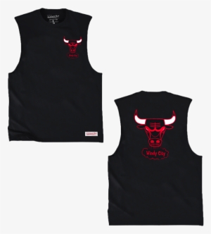 Chicago Bulls Mitchell & Ness Nba Hwc Triple Double - Sweater Vest