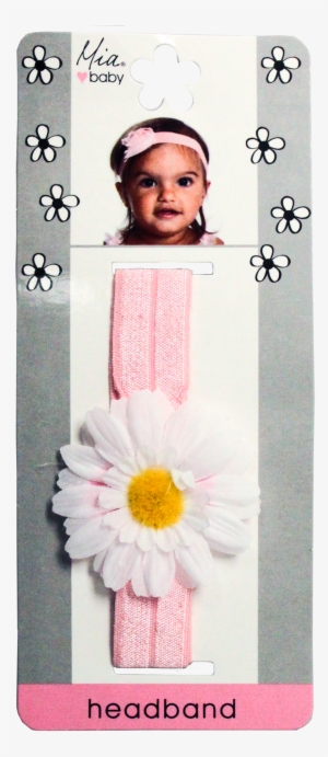 Flower Girl Daisy Headband - Daisy Headband White