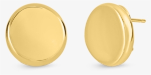 Roberto Coin Designer Gold 18k Yellow Gold Small - Small Gold Earrings Png