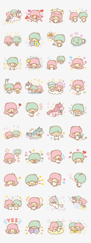 Little Twin Stars - Little Twin Star Line - 420x1121 PNG Download - PNGkit