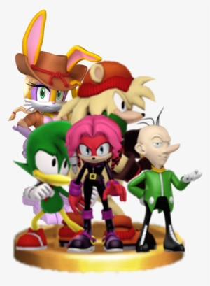 Sonic Universe Characters - Cartoon