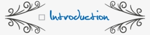 Introduction Title Divider - Divider Png