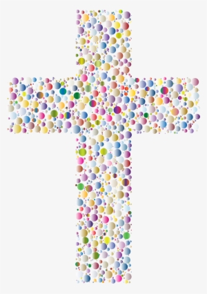 Colorful Cross Circles 5 Icons Png - Colorful Cross