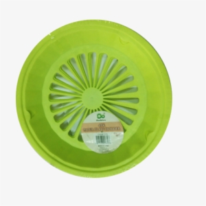 4pk Paper Plate Holders Green - Reusable Plastic Paper Plate Holders