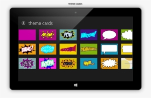 Tap The Clapper-board Icon To Open The “theme Settings” - Led-backlit Lcd Display