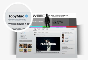 Not Every Artist Is Eligible For Verification - Forefront Tobymac - This Is Not A Test [cd] Usa Import