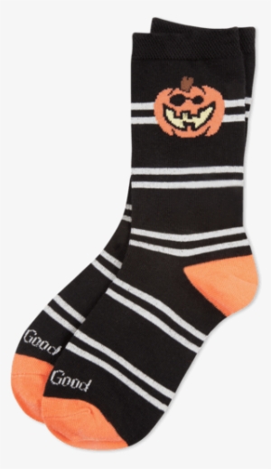 Kids Pumpkin Crew Socks - Life Is Good Kids Pumpkin Crew Socks