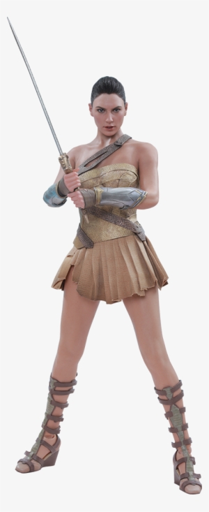 Hot Toys Wonder Woman Training Armor Version Sixth - Wonder Woman Gold Costume