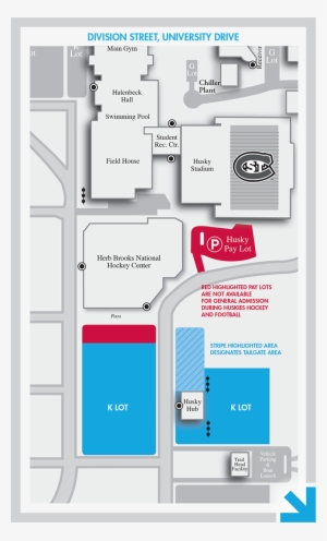Campus Map - Parking - Huskies Football - St. Cloud State University