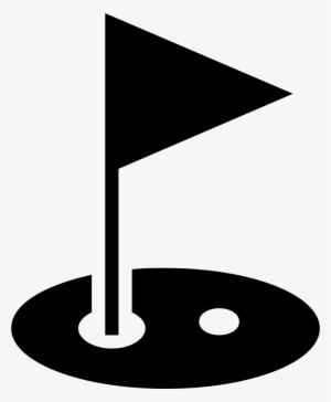 Golf Hole And Flag Comments - Golf Icon Png