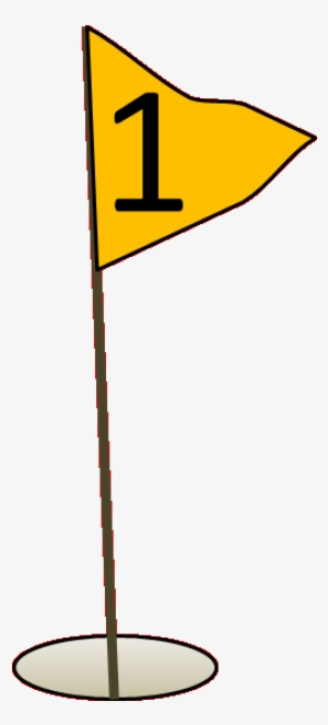 Golf Flag Small@share On Golfflag Petal - Number 1 Golf Flag