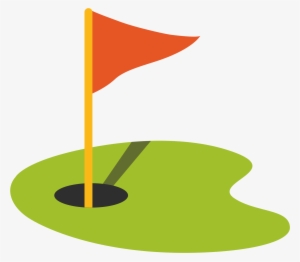 File Emoji Wikimedia Commons Png Golf Green With Flag - Golf Flag Emoji
