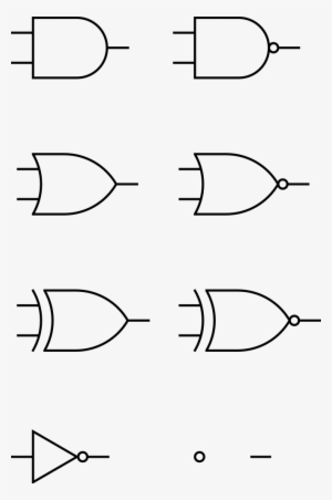 Free Vector Digital Logic Gates Clip Art - Logic Gates Vector