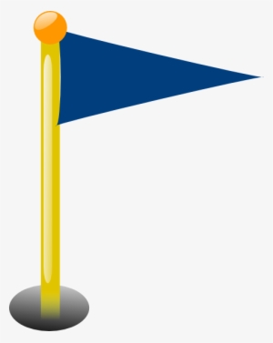 Flag Clip Art At - Pin Flag