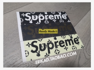 Box Logo Playboy Lv Sticker - Supreme