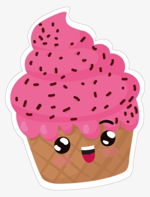 Cupcake - Vector Ice Cream Png