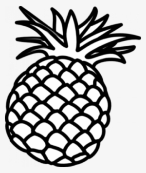 Pineapple Clipart - Pineapple Clipart Black And White