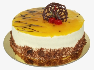 Torta De Maracuyá - Decoracion De Cheesecake De Maracuya