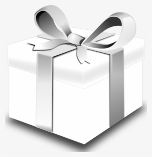 Clipartist Net Clip Art Red Present Black - Present Black And White Clip Art